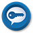 blue key icon